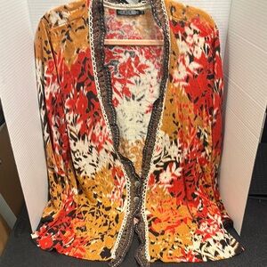 Colorful Women's Cardigan Sweater